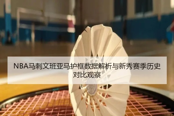 NBA马刺文班亚马护框数据解析与新秀赛季历史对比观察